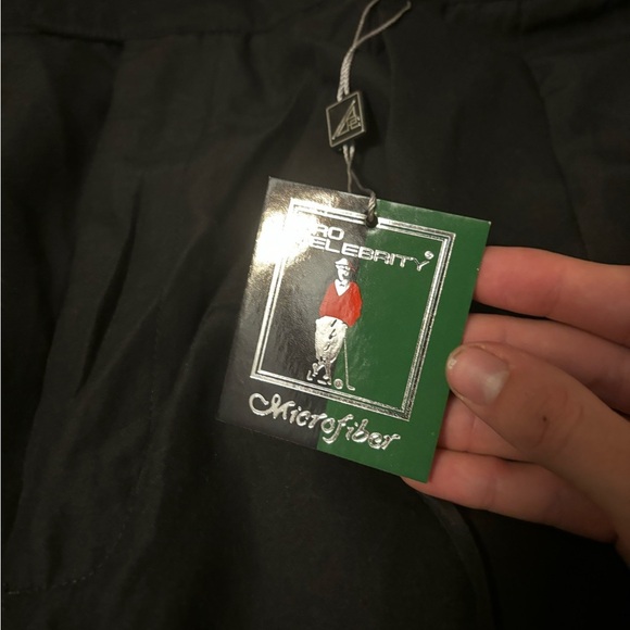 Pro Celebrity Golf Shorts Black Men’s Size 42 Athletic Wear Brand New With Tags - Picture 2 of 14